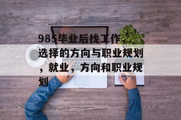 985毕业后找工作，选择的方向与职业规划，就业，方向和职业规划