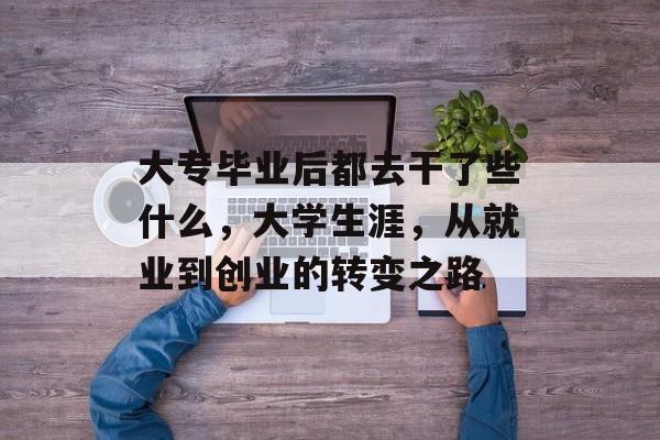 大专毕业后都去干了些什么，大学生涯，从就业到创业的转变之路