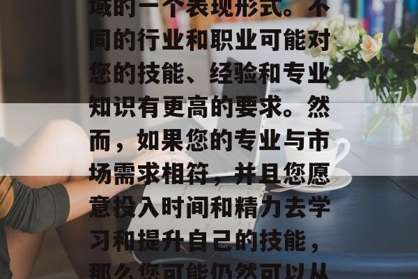 博士毕业后的就业选择是一个充满挑战的决策，因为学位只是学术领域的一个表现形式。不同的行业和职业可能对您的技能、经验和专业知识有更高的要求。然而，如果您的专业与市场需求相符，并且您愿意投入时间和精力去学习和提升自己的技能，那么您可能仍然可以从事博士毕业生的工作。，不要被学位限制，在不同行业寻找工作