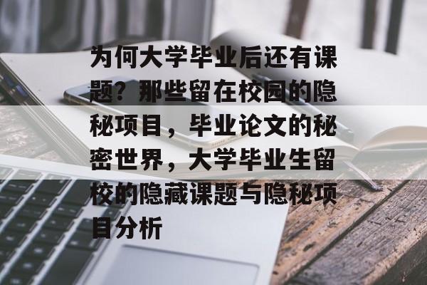为何大学毕业后还有课题？那些留在校园的隐秘项目，毕业论文的秘密世界，大学毕业生留校的隐藏课题与隐秘项目分析