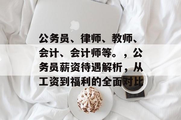 公务员、律师、教师、会计、会计师等。，公务员薪资待遇解析，从工资到福利的全面对比