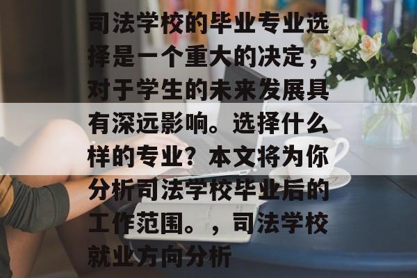 司法学校的毕业专业选择是一个重大的决定，对于学生的未来发展具有深远影响。选择什么样的专业？本文将为你分析司法学校毕业后的工作范围。，司法学校就业方向分析