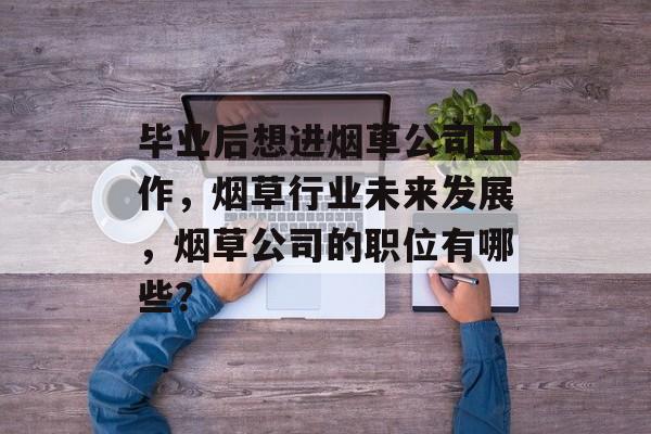 毕业后想进烟草公司工作,烟草行业未来发展,烟草公司的职位有哪些? 毕业后想进烟草公司工作,烟草行业未来发展,烟草公司的职位有哪些?