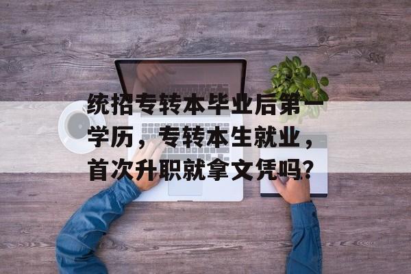 统招专转本毕业后第一学历，专转本生就业，首次升职就拿文凭吗？