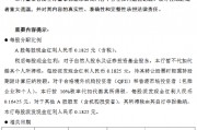 中信银行：12月11日派发2024年中期分红 A股每股现金红利0.1825元