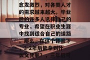 在现代社会，就业竞争愈发激烈，对各类人才的需求越来越大。毕业后的许多人选择自己的专业，希望在职业生涯中找到适合自己的道路。那么，在这个背景下，3-2年后能拿到什么文凭呢？，三年后可获得哪些文凭？