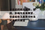 毕业后的收入差距，原因、影响与未来展望，毕业后收入差距分析及对未来的展望