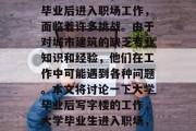 在就业市场上，大学生毕业后进入职场工作，面临着许多挑战。由于对城市建筑的缺乏专业知识和经验，他们在工作中可能遇到各种问题。本文将讨论一下大学毕业后写字楼的工作，大学毕业生进入职场，面临的挑战与应对策略