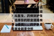 药学毕业后，你准备去哪里发展你的医学事业？从医生、药师到护生，选择你的职业道路有多么重要？，药学毕业生就业前景分析