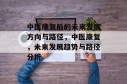中医康复后的未来发展方向与路径，中医康复，未来发展趋势与路径分析