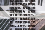 毕业多年，经过了无数次的挫折和尝试，我也终于迎来了属于我的新的人生阶段。如今的我，已经积累了足够的经验和知识，有了自己独立思考的能力，也更懂得了自己的价值所在。我相信，在未来的日子里，只要我坚持自己的目标，不断学习新的技能，不断探索新的领域，一定能够实现自己的梦想。，十年磨一剑，今朝站在人生巅峰