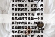 雅思毕业后能做什么？对于许多人来说，留学或工作是一项长期的计划。选择哪个领域和方向来进一步发展自己的技能和知识都是一个重要考虑因素。首先，关于移民问题，如果你希望留在国外生活，那么雅思成绩可能是一个重要的考虑因素。如果你已经在美国生活多年，那么你的职业目标就是找到适合的工作，而雅思成绩则可以帮助你评估你的语言能力和适应能力。，移民与留学生，雅思成绩如何影响求职和未来发展？