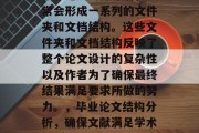 毕业论文的打印后，通常会形成一系列的文件夹和文档结构。这些文件夹和文档结构反映了整个论文设计的复杂性以及作者为了确保最终结果满足要求所做的努力。，毕业论文结构分析，确保文献满足学术要求的重要步骤