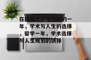 在国外大学毕业后的一年，学术与人生的选择，留学一年，学术选择与人生规划的抉择