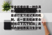 毕业后委培是一种在高校内部推荐给学生去企业进行实习或试用的机制。这一套流程通常会包括以下几个阶段，高校内部培养实习生计划