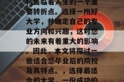 在9年级毕业之后，您将面临着人生的一个重要转折点。选择一所好大学，并确定自己的专业方向和兴趣，这对您的未来有着重大的影响。因此，本文将探讨一些适合您毕业后的院校及其特点。，选择最适合的大学，一份成功的人生转折点规划指南