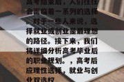 高考结束后，人们往往会面临着一系列的选择。对于一些人来说，选择就业或创业是最理想的路径。接下来，我们将详细分析高考毕业后的职业规划。，高考后应理性选择，就业与创业双选权