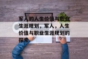 军人的人生价值与职业生涯规划，军人，人生价值与职业生涯规划的探索