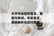 大学毕业后的变丑，原因与挑战，毕业变丑，原因解析及应对策略