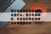 曾少年关晓彤毕业后职业是什么，曾少年关晓彤，毕业后的专业选择与未来发展分析