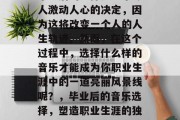 毕业后的选择是一个令人激动人心的决定，因为这将改变一个人的人生轨迹。然而，在这个过程中，选择什么样的音乐才能成为你职业生涯中的一道亮丽风景线呢？，毕业后的音乐选择，塑造职业生涯的独特风景线
