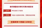 两会日程预告丨3月6日两会日程（图表）