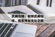 武藏攻略，解锁武藏秘境，探索神秘文化之旅