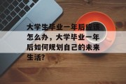 大学生毕业一年后应该怎么办，大学毕业一年后如何规划自己的未来生活？