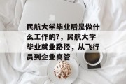 民航大学毕业后是做什么工作的?，民航大学毕业就业路径，从飞行员到企业高管