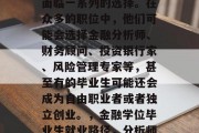 金融博士毕业后通常会面临一系列的选择。在众多的职位中，他们可能会选择金融分析师、财务顾问、投资银行家、风险管理专家等，甚至有的毕业生可能还会成为自由职业者或者独立创业。，金融学位毕业生就业路径，分析师、顾问、猎头或创业者
