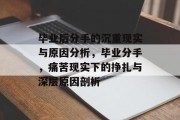 毕业后分手的沉重现实与原因分析，毕业分手，痛苦现实下的挣扎与深层原因剖析