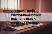 2023年现在00后的就业市场与职业选择指南，2023年新入职的年轻人职场指南