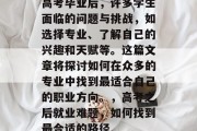 高考毕业后，许多学生面临的问题与挑战，如选择专业、了解自己的兴趣和天赋等。这篇文章将探讨如何在众多的专业中找到最适合自己的职业方向。，高考之后就业难题，如何找到最合适的路径