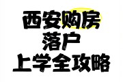 大学毕业后回西安买房政策(大学毕业生在西安买房受限制吗)