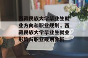 西藏民族大学毕业生就业方向和职业规划，西藏民族大学毕业生就业形势与职业规划分析