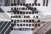 未来十年高中毕业生将从事4+2模式的行业，就业趋势将颠覆STEM教育，科技、人文复合型人才大爆发，未来十年高中毕业生将从事4+2模式的行业