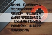 毕业后，你想要的什么专业更适合种地？，种地新选择，毕业后的专业必修与兴趣爱好结合，就业市场对农业专业的需求变化，未来职业发展趋势分析