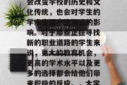 毕业后的大学更名是一个重要的变化，它不仅会改变学校的历史和文化传统，也会对学生的学术生涯产生深远的影响。对于那些正在寻找新的职业道路的学生来说，更大的教育机会，更高的学术水平以及更多的选择都会给他们带来积极的反应。，大学更名，影响巨大且深远的变化