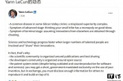 Meta 首席科学家杨立昆痛批硅谷“常见病”：一种错误的优越感