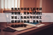 东南大学环境工程考研分数线，竞争与挑战的背后，东南大学环境工程考研分数线，竞争与挑战的背后