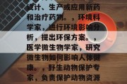 生化专业的毕业生可以从事哪些职业？，生物专业毕业生可以从事的各类职业有很多，具体可以参考下面，，生物技术开发人员，研究、设计、生产或应用新药和治疗药物。，环境科学家，进行环境影响分析，提出环保方案。，医学微生物学家，研究微生物如何影响人体健康。，野生动物保护专家，负责保护动物资源。，电子竞技教练员，训练玩家的技术水平。，食品安全工程师，检查食品的安全性。，药物研发工程师，开发新的药品。