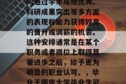 毕业缓派是一个意思，指的是一个人在大学期间通过学术成绩优秀、科研成果突出等多方面的表现和能力获得较高的晋升或调薪的机会。这种安排通常是在某个职务或者岗位上取得显著进步之后，给予更为明显的职业认可。，毕业于哪些大学毕业生可以获得更高的晋升或调薪机会？