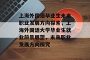 上海外国语毕业生未来职业发展方向探索，上海外国语大学毕业生就业前景展望，未来职业发展方向探究
