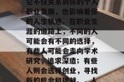 毕业，对于每个人来说都是一个重大的决定。它不仅关系到你的个人职业发展，也影响着你的人生轨迹。在职业生涯的道路上，不同的人可能会有不同的选择，有些人可能会走向学术研究，追求深造；有些人则会选择创业，寻找新的机会和挑战。，人生抉择，学研或创业？选择何种道路?