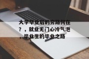 大学毕业后的穷路何在？，就业无门心冷气泡，毕业生的毕业之路