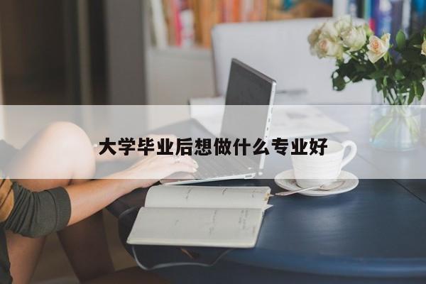 大学毕业后想做什么专业好