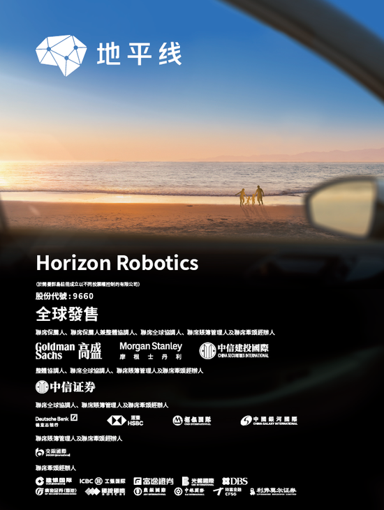 地平线机器人,部分行使超额配股权,募资升至60.87亿