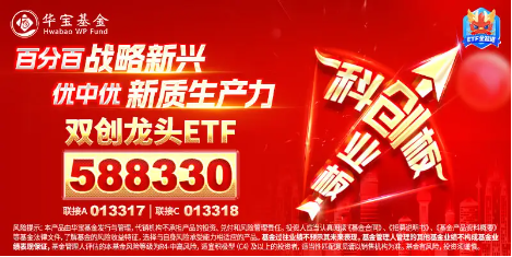 光伏迎利好!宁德时代涨超3%,双创龙头ETF(588330)盘中涨超1.4%,单日吸金345万元!