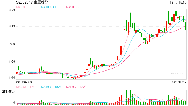 宝鹰股份股东捐给上市公司4000万元 是他去年年薪的40余倍