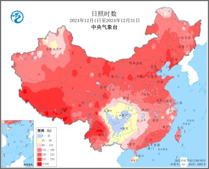 中央气象台:全国农业气象月报(2025年01月03日)